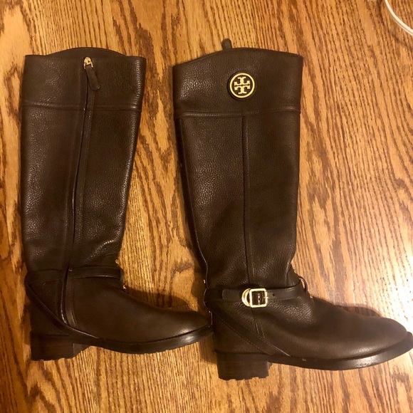 Tory Burch Brown Riding Boots! - Picture 2 of 6